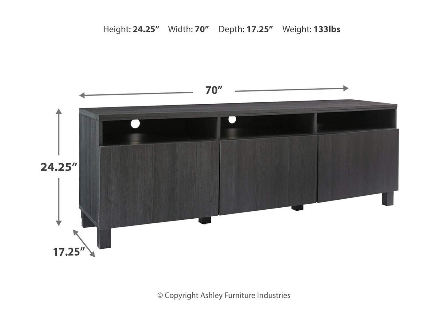 Yarlow 70" TV Stand