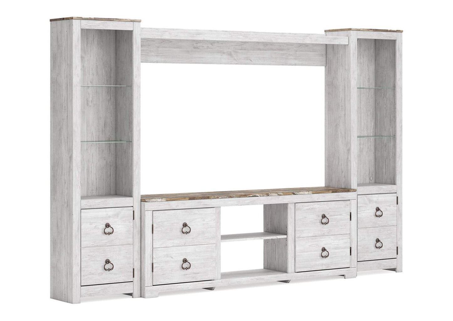 Willowton 4-Piece Entertainment Center