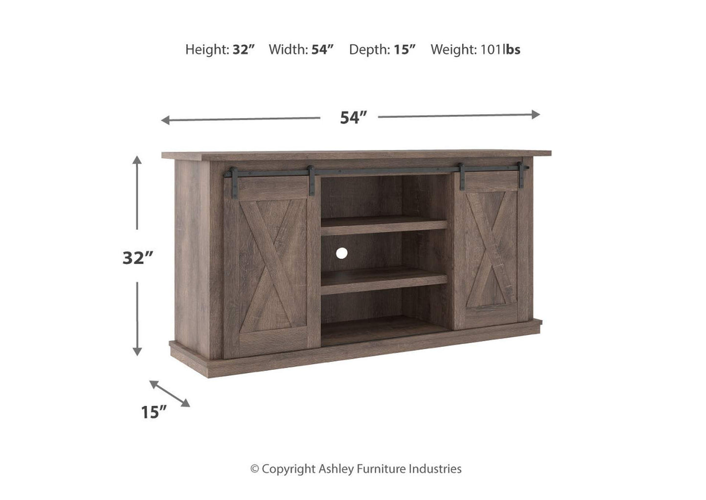 Arlenbry 54" TV Stand