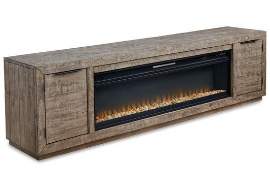 Krystanza TV Stand with Electric Fireplace