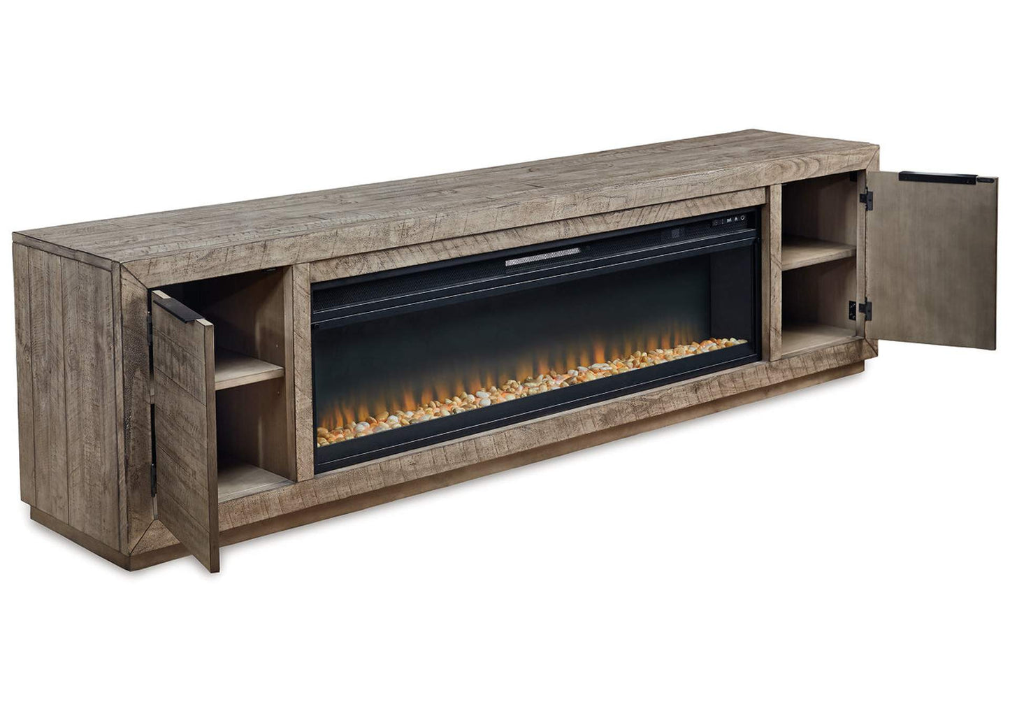 Krystanza TV Stand with Electric Fireplace