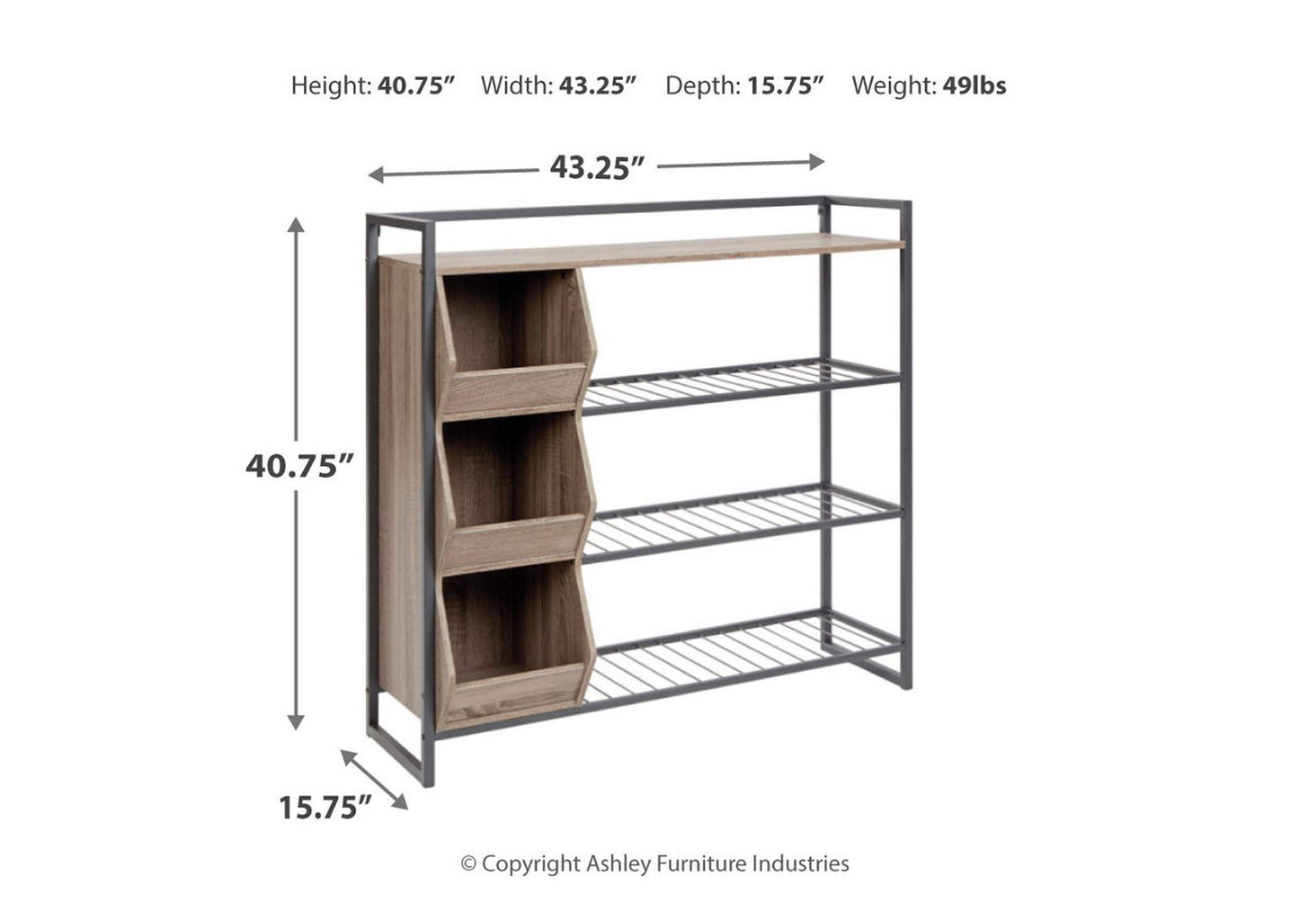 Maccenet Shoe Rack